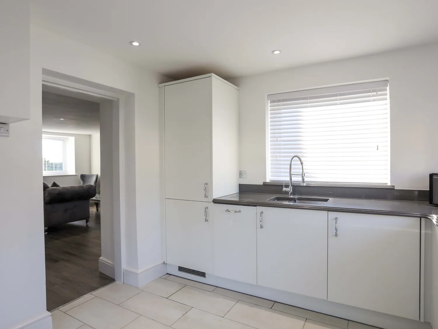 Kitchen at Tyn Fridd holiday cottage